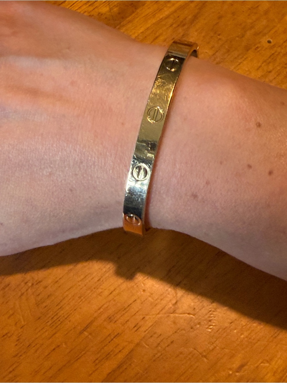 24HRS‼️Vintage 1970 Cartier x Charles Revson / Aldo Cipullo LOVE Bracelet. - Picture 2 of 9